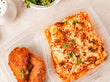 Baked Mac with 1pc. Wing