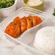 Cordon Bleu with Plain Rice